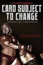 Watch Card Subject to Change 123movies