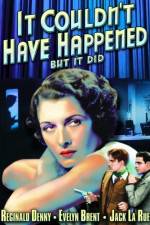 Watch It Couldn't Have Happened - But It Did 123movies
