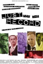 Watch Just for the Record 123movies