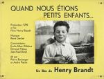 Watch Quand nous étions petits enfants 123movies