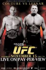 Watch UFC 91 Couture vs Lesnar 123movies