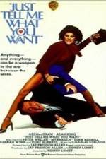 Watch Just Tell Me What You Want 123movies