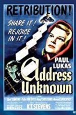 Watch Address Unknown 123movies